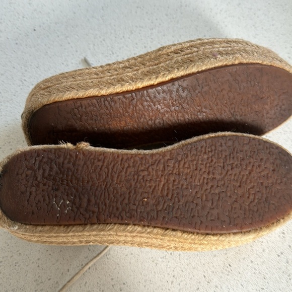 ๐ SUPERGA 2730 Womens Espadrilles Platform Classic Flat Canvas Cream Size 6๐ - Picture 5 of 5